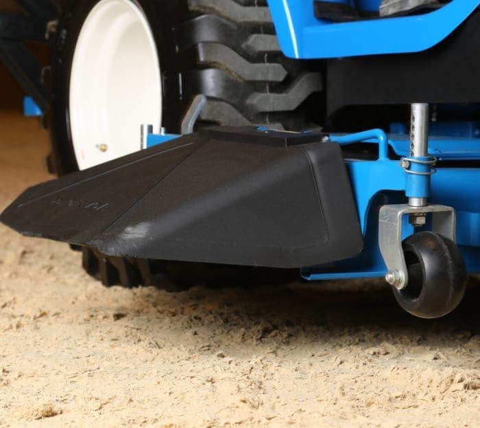 Close up of mowing