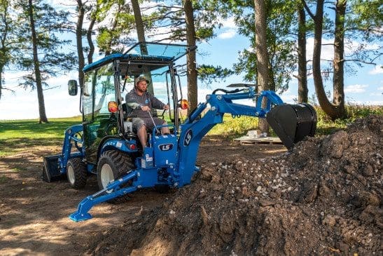 MT225s with Backhoe