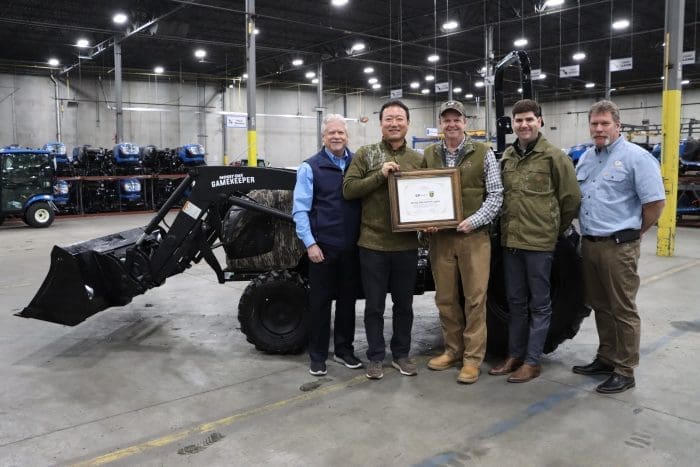 LS Tractor Stands Out by Blending In