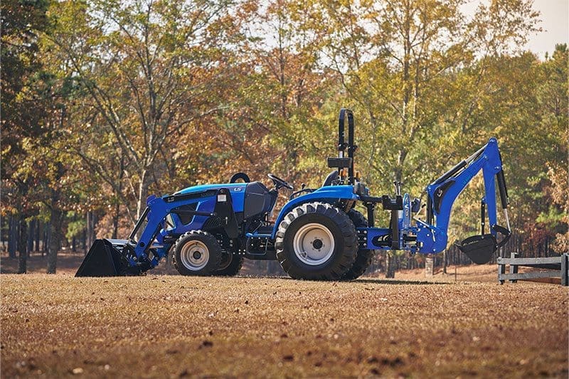 MT2 ROPS with Backhoe