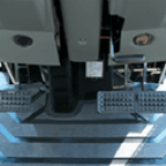 Flat Platform and Rubber Mat